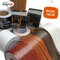 PVC Baseboard Wallpaper Wood Grain Self-Adhesive Window Sill Door Frame Waveguide Corner Floor Tile Sticker Waistline Decoration