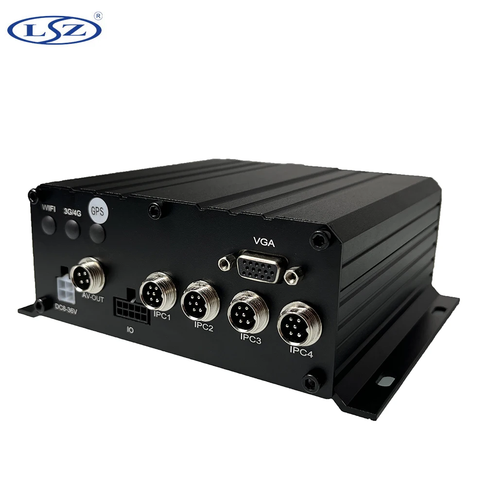 Nvr Automobiel 4 Manier Rij-record Monitoring Host Remote Positionering Monitoring Video Gastheer
