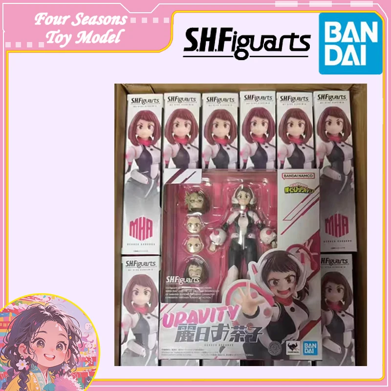 

Быстрая доставка: Коллекционная фигурка Bandai Anime SHF My Hero URAVITY OCHACO URARAKA, оригинальная модель, игрушка, сувенир для детей