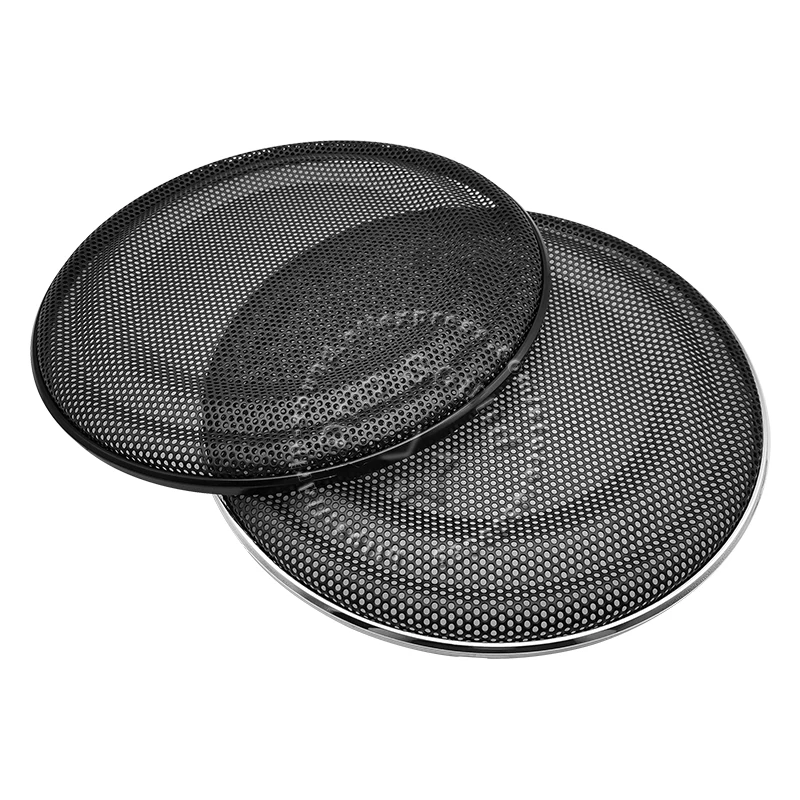 For 8" Inch Speaker Grill Cover Hige-grade Car Home Audio Conversion Net Decorative Circle Metal Mesh Protection 220mm #2