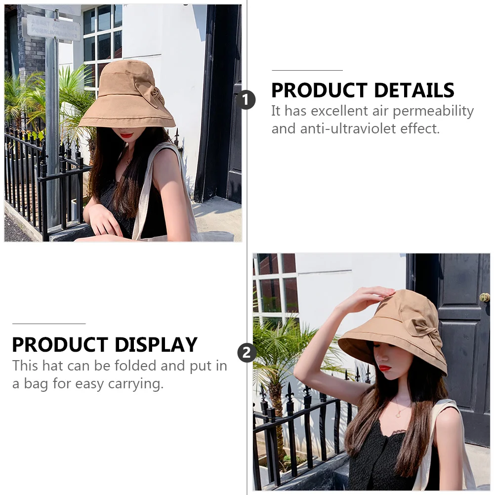 

Creative Sunshade Hat Lightweight Foldable Fisherman Summer Sun-Proof Hat for Women Protective Ultraviolet-Proof Wide Brim