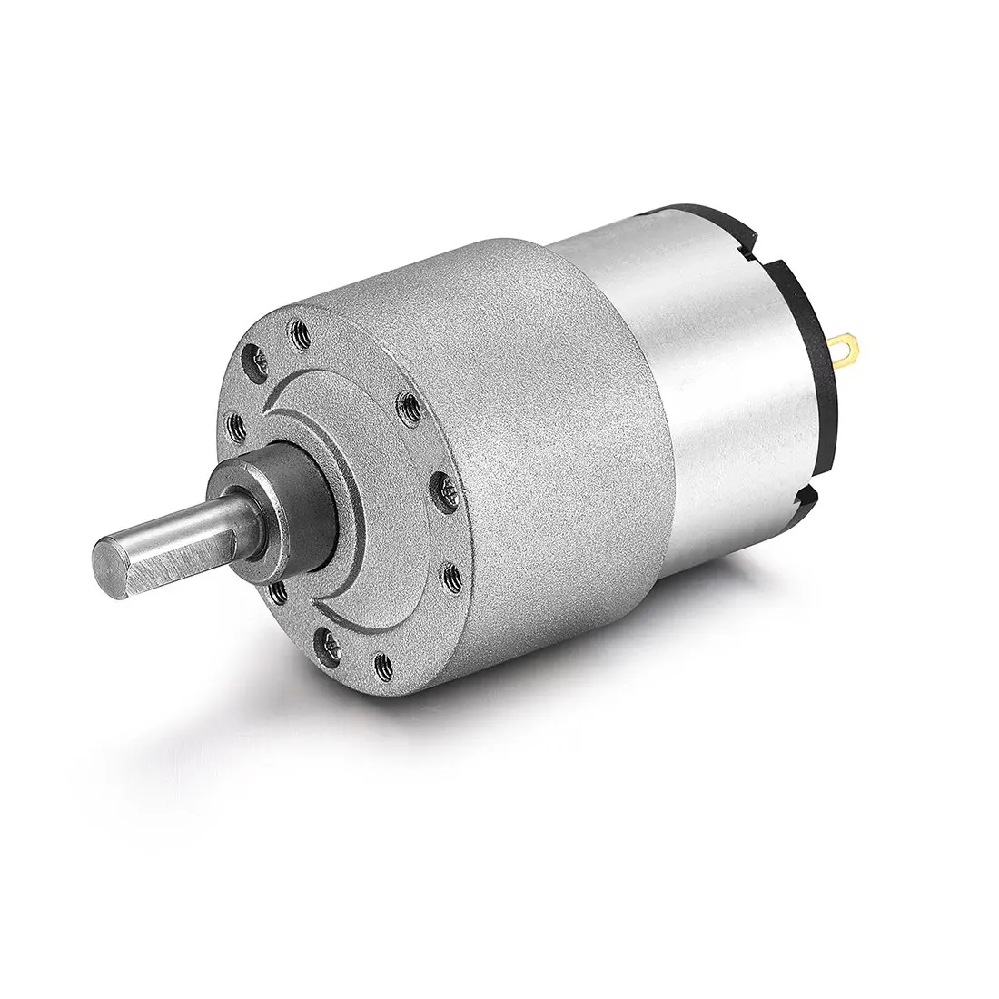 JGB37-520 12v 24V 7RPM 300rpm 37mm Eccentric Shaft Metal Gearbox Gear Motor With 11PPR Encoder brushed motor