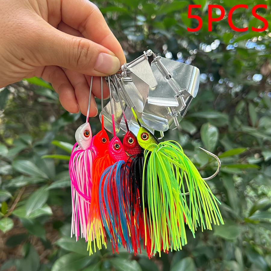 5PCS Spinnerbait Ba…