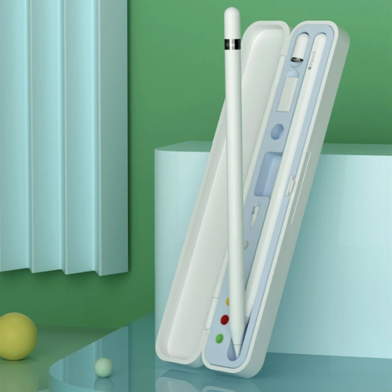 Pencil Case For Apple Pencil 2nd Generation 1st Gen Protective Case Cover Stylus Pen Holder Tips Box Accessories Storage Box