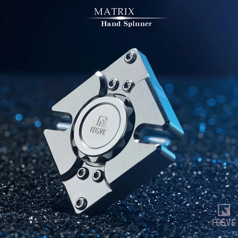 

Gyro Square Stainless Steel Fingertip Gyro Decompression Toy EDC