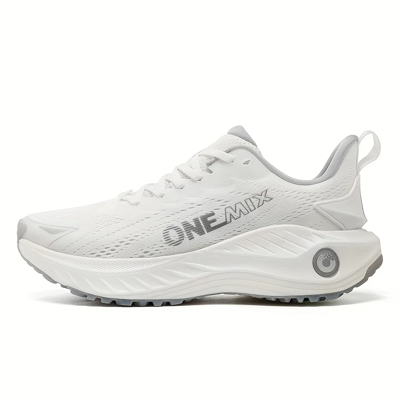 [Sneakers] Professional Shock Absorption Stable Support Running Shoes, Athletic Breathable Upper Anti-Slip Wear-Resistant Sole,