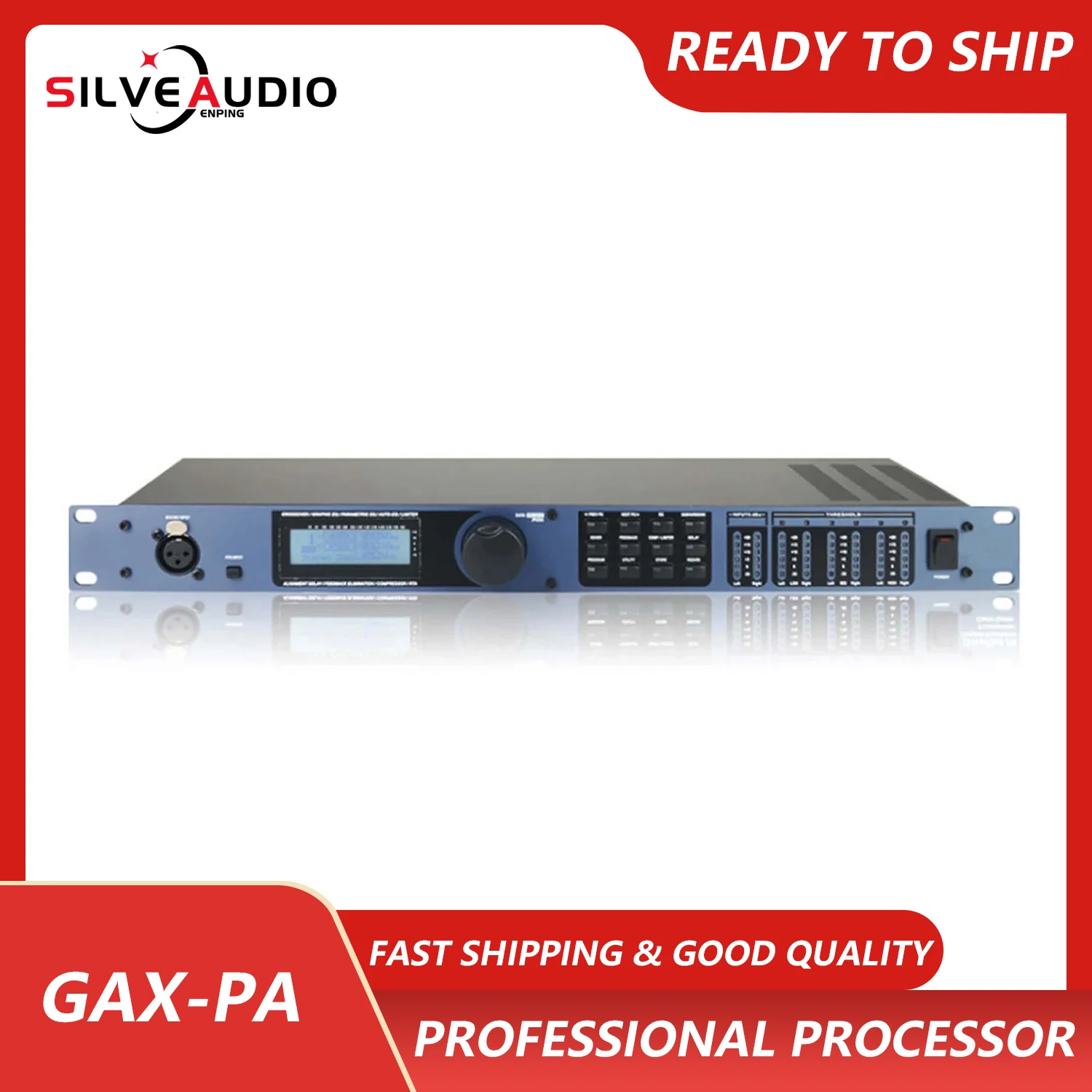 GAX-PA Professional PA 2 in 6 out of professional processor stage performance professional digital audio processor