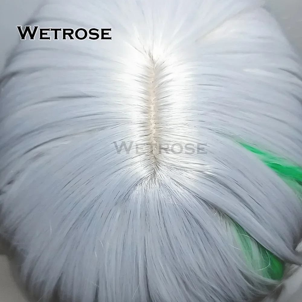 【Wetrose】متوفر في المخزون شعر مستعار Cecilia Immergreen التأثيري Otomos Cece CC CiCi Hololive Justice Holo EN Vtuber Halloween #3