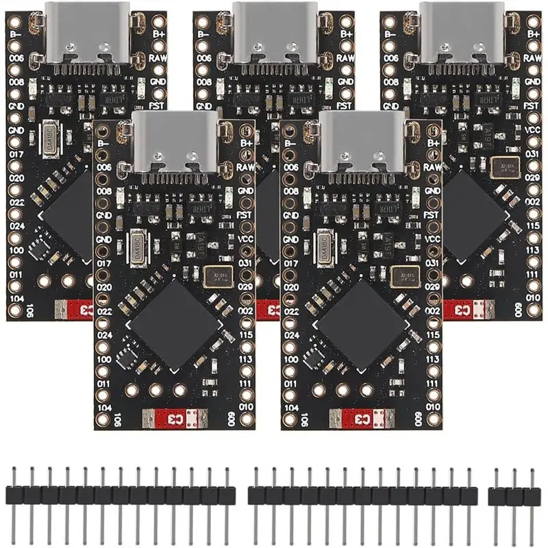 b68a-pro-micro-for-arduino-ide-bluetooth対応、type-c給電、nrf52840開発ボード-5個パック