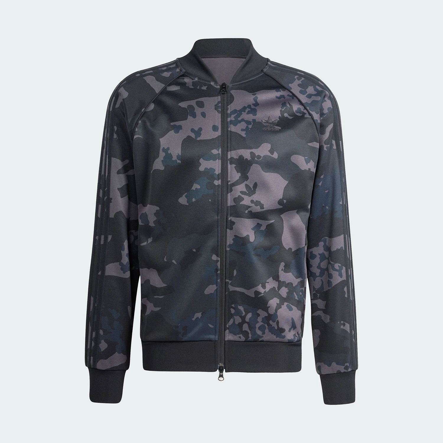 

Adidas genuine Men's Three Stripes Print Sport Slim Fit Jacket IS0252