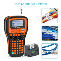 PS100E Label Printer with Battery Similar as E1000PRO Brother PT-H110 Printer or 12mm Label Tape Replace tze-231 hse-231 fa231