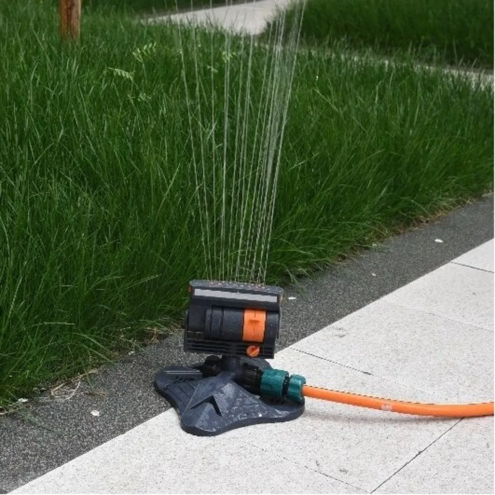 

16-hole Garden Sprinkler with 180° Swivel Adjustable Head Wide Coverage Lawn Swing Sprinkler Automatic Irrigation System