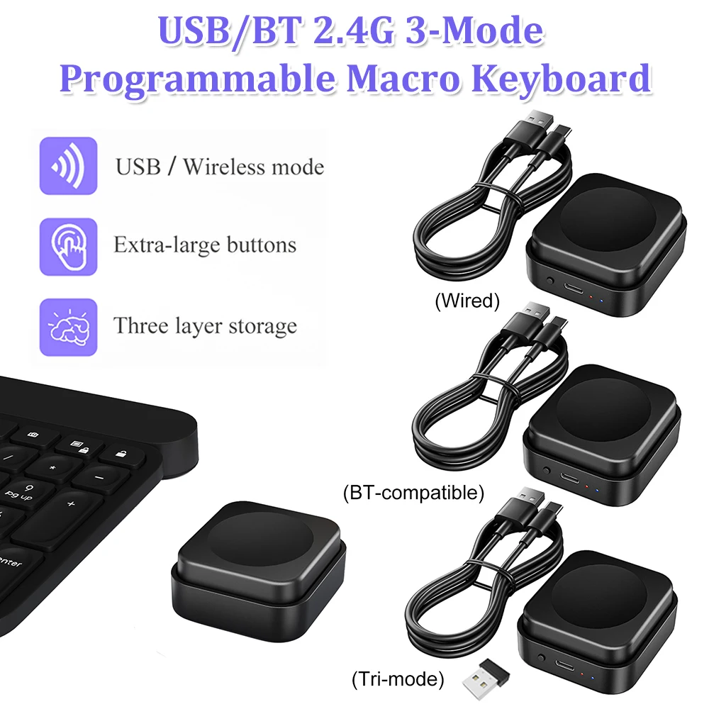 Usb/Bt 2.4G 3-Mode …