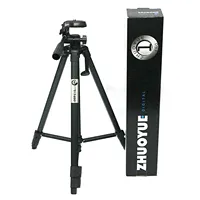 Portable Tripod for Phone Aluminum Alloy Lightweight Camera Stand for Tiktok Video Photography 1.5m Holder for DSLR Cameras