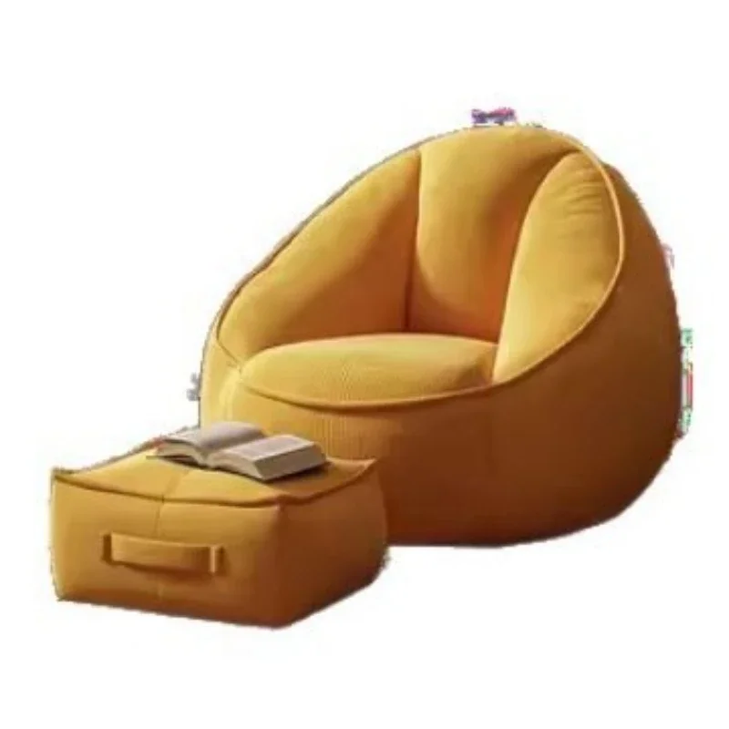 Bedroom, living room, sedentary and comfortable single sofa, small apartment can sit and sleep