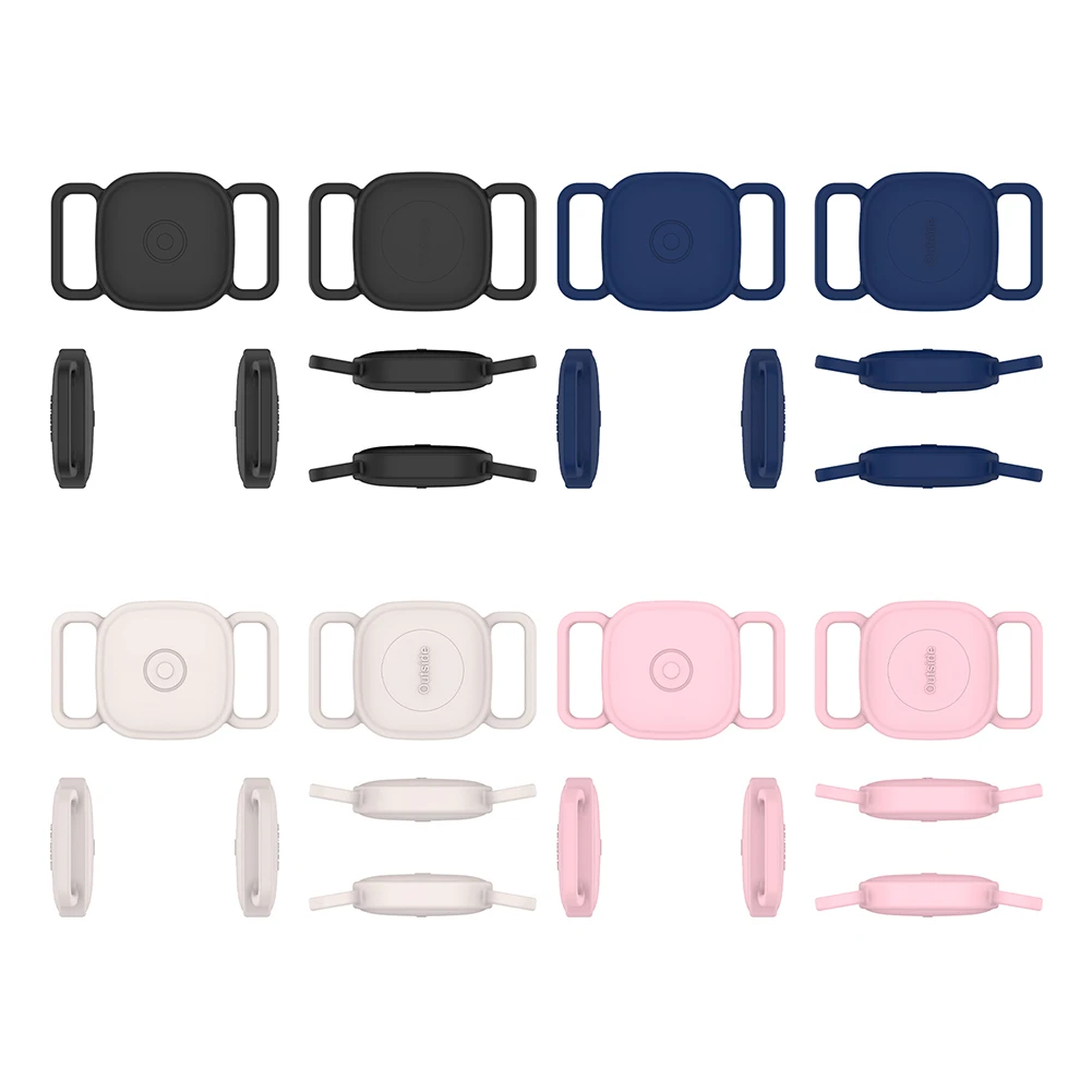 Custodia in silicone per Tile By Life360 Mate Smart Tracer Cover Custodia antigraffio per collare per animali domestici Custodia protettiva per collare per animali domestici