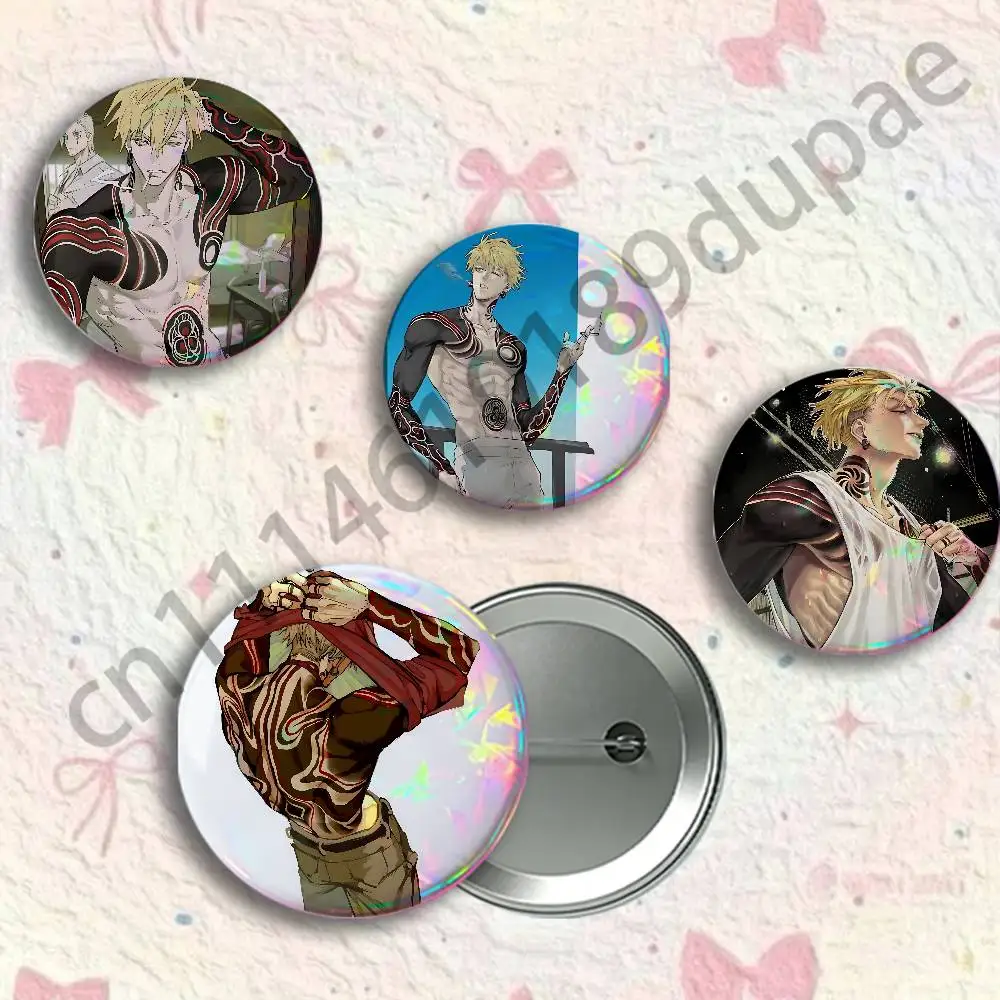 G-Gachiakuta E-Enjin Button Pin Single Pack Anime Merch for Ita Bags Badge Collectible Buttons