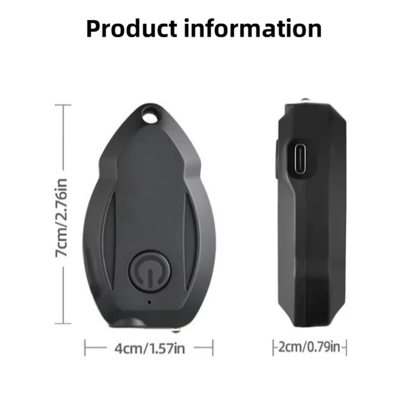 

IALJ-Mini Ultrasonic Dog Repeller Ultrasonic Dog Deterrent Repeller With LED Light For Dogs Anti-Barking Training Device