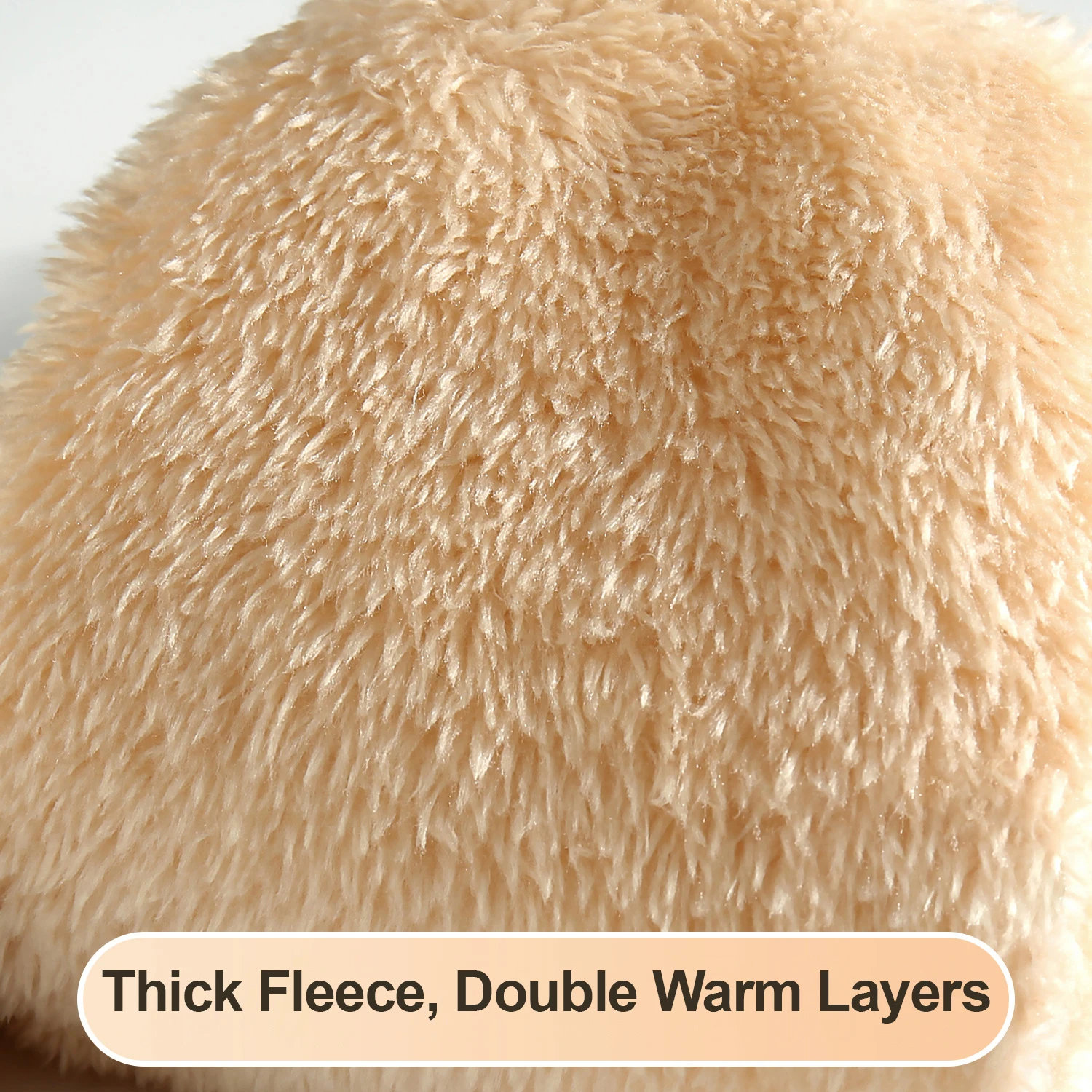 Kids Winter Gloves Thickened Warm Boys Girls Elastic School Fleece Lined Soft Children Daily Wear Knitted Gloves 6-12 Years Old