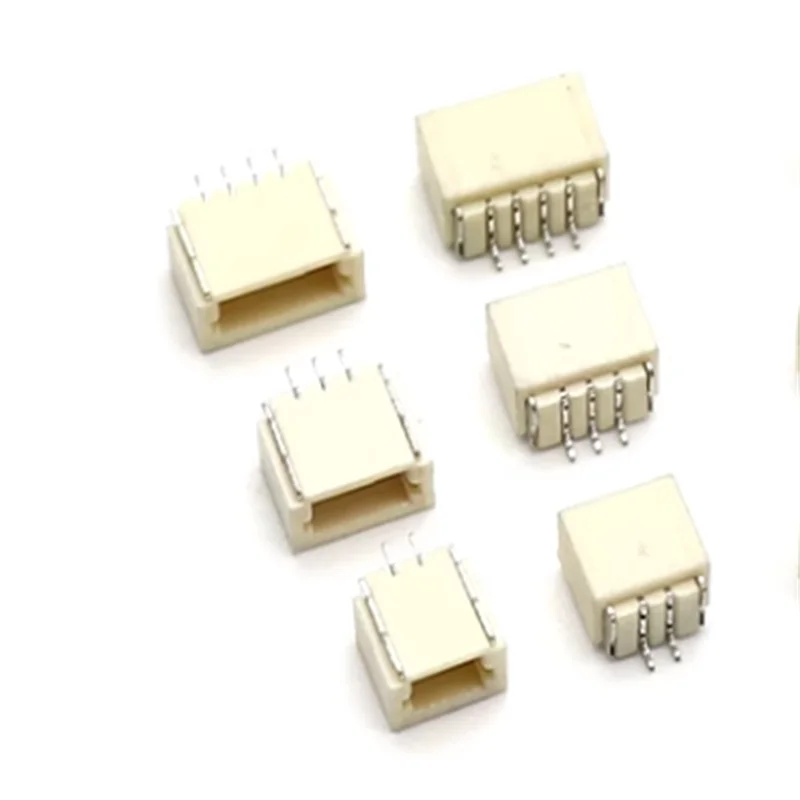 10PCS  JST SH1.0mm 2/3/4/5/6/7/8/9/10 pin Vertical horizontal patch pin bracket SMT connector 1.0 mm pitch external thread SMD