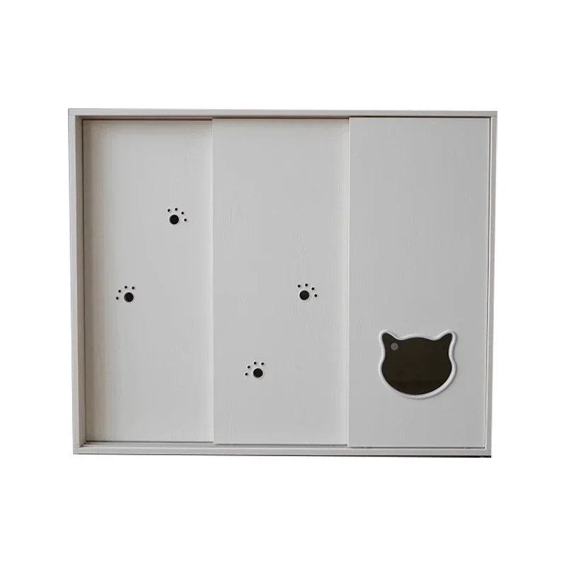 Scientific toilet series, oversized toilet, suitable for Maine puppets, deodorizing closed multi-entrance cat litter box