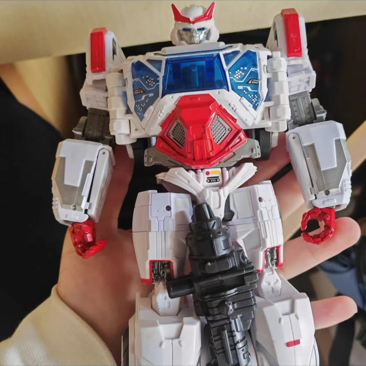 Juguete Transformable SW-01 SW01, Figura de Acción de Ambulancia de Aleación, Versión Ampliada, Figura de Acción en Caja Original, Colección de Regalo