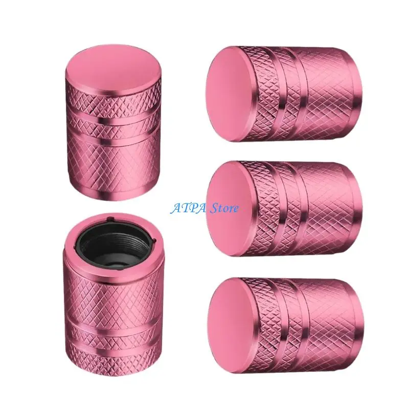 U13C Water Resistant Aluminum Valves Caps With Dust Proof Design For Car Tires Available In Various Color And Easy Installati