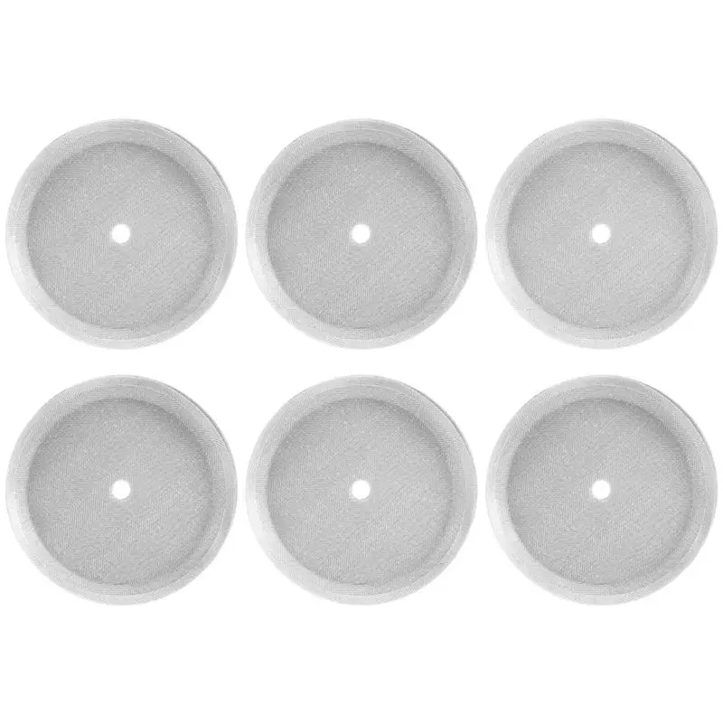 YANA35R French Press Replacement Filters Mesh Screen Coffee Press Filters-Includes Metal Center Ring Reusable Stainless Steel Me