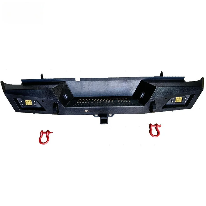 High Quality Black Screw‑Installed Steel Tail Bull‑Bar Wholesale Universal 4X4 Off‑Road Pickup Exterior Upgrade Accessories
