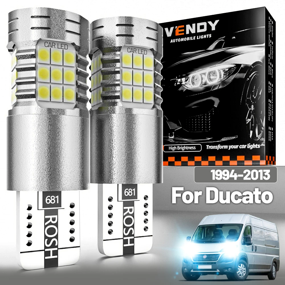 2pcs LED Parking Light For Fiat Ducato 1994-2013 Clearance Lamp 2004 2005 2006 2007 2008 2009 2010 2011 2012 Canbus Accessories