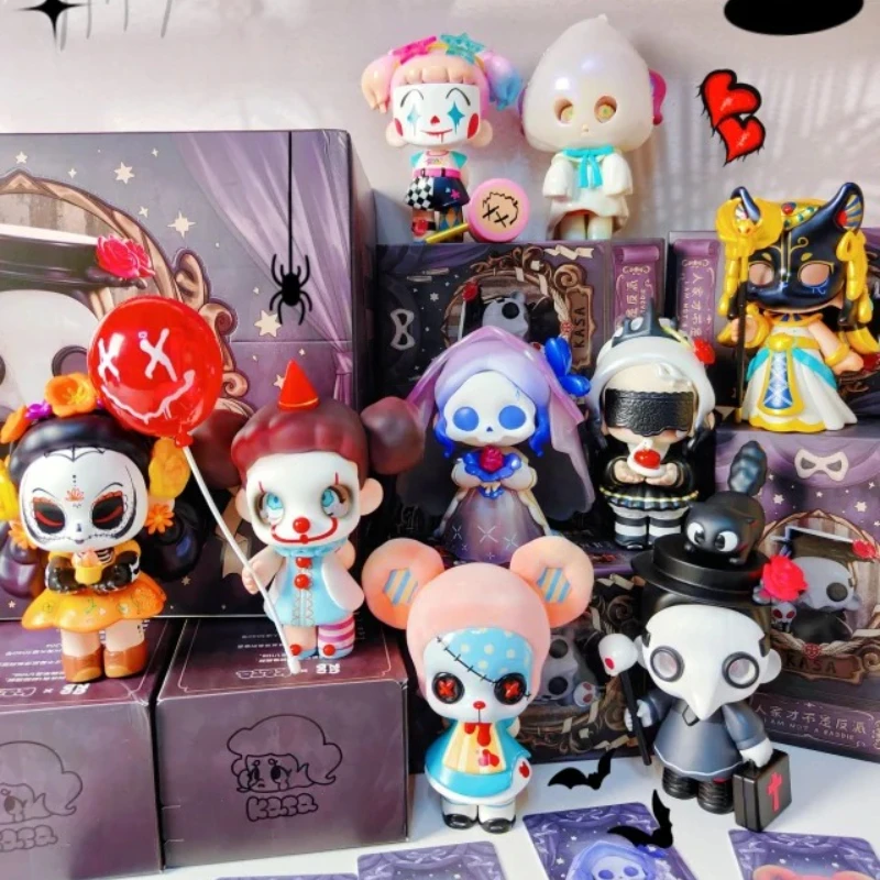 

KASA I Am Not A Baddle Series Blind Box Toys Mystery Box Kawaii Anime Figures Dolls Surprise Bag Desktop Decort Halloween Gift