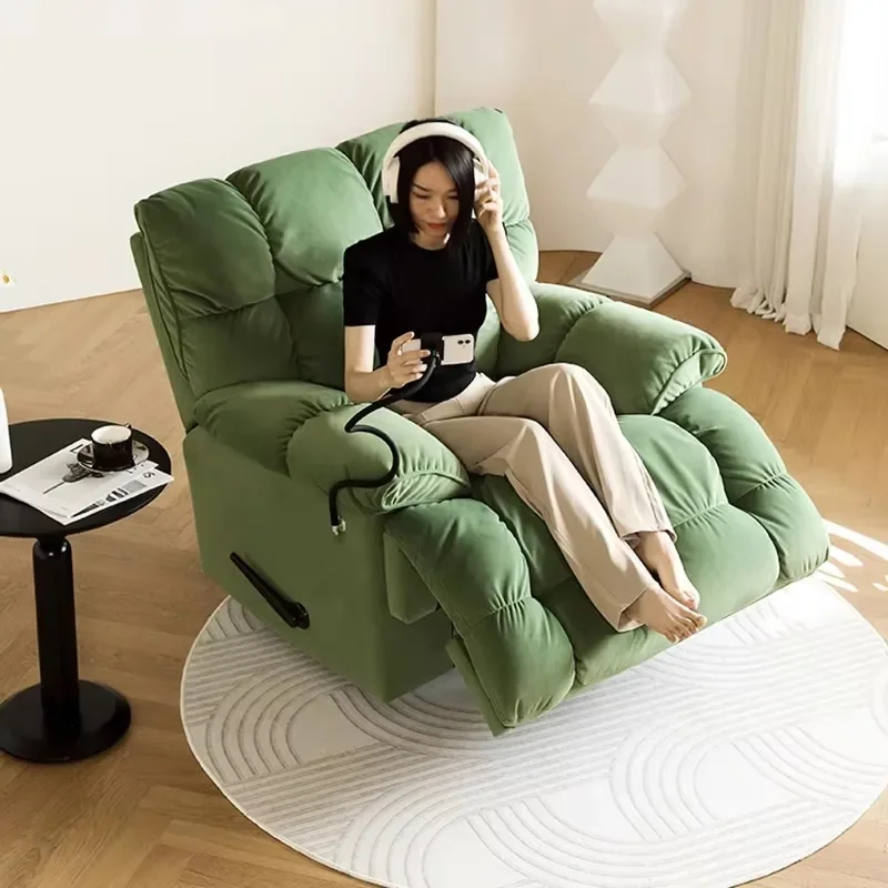 

Adult Reclining Armchair Chair Replica Large Folding Sofa Bed Bed For Home Transparent Chaise Design Couch Living Room Furniture