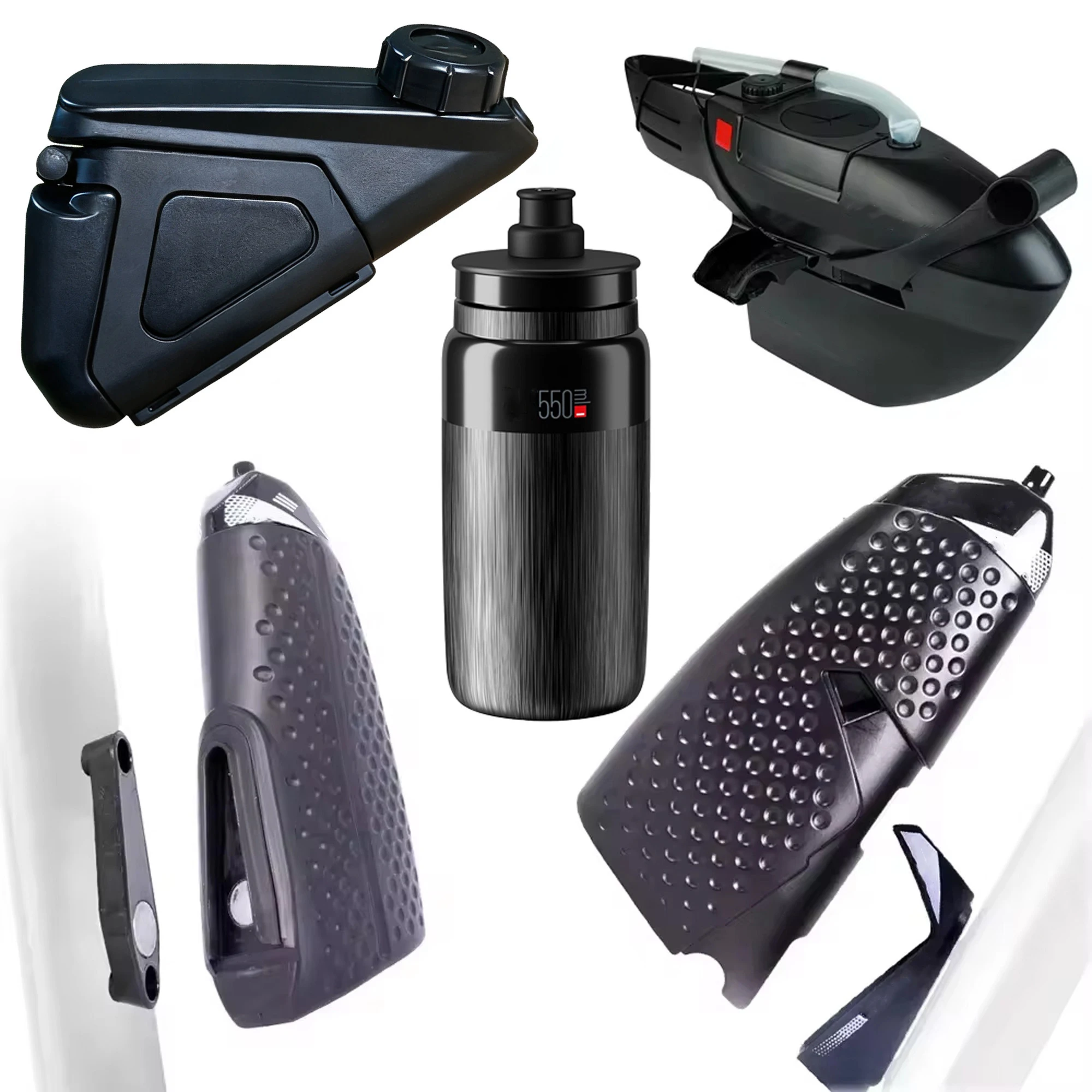 AliExpress NONE Aero Bicycle pba free squeeze Road mtb Time Trail TT Track Bike Water Bottle with Attached Bottle Cage Magnetic Mounting bases