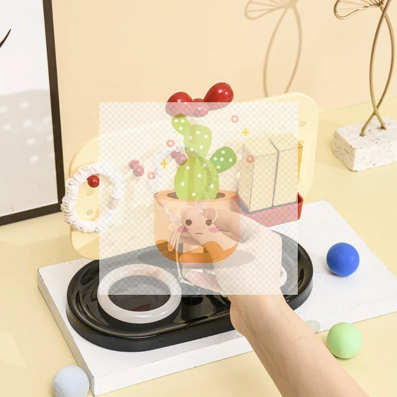 رف تخزين بسيط من بيجبورد لتخزين المفاتيح والمجوهرات والخواتم والأساور وتخزين طاولة الزينة وتخزين مستحضرات التجميل.