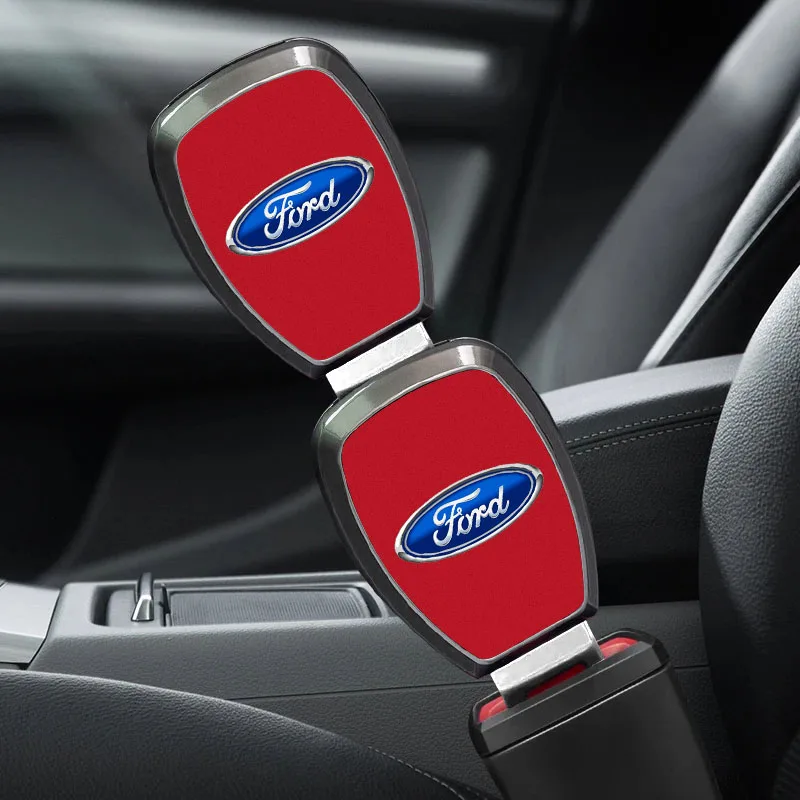 مقعد السيارة حزام كليب موسع حزام الأمان قفل مشبك التوصيل الداخلية لفورد فوكس Mk2 Mk3 فييستا رينجر مونديو S-MAX كوغا موستانج #5