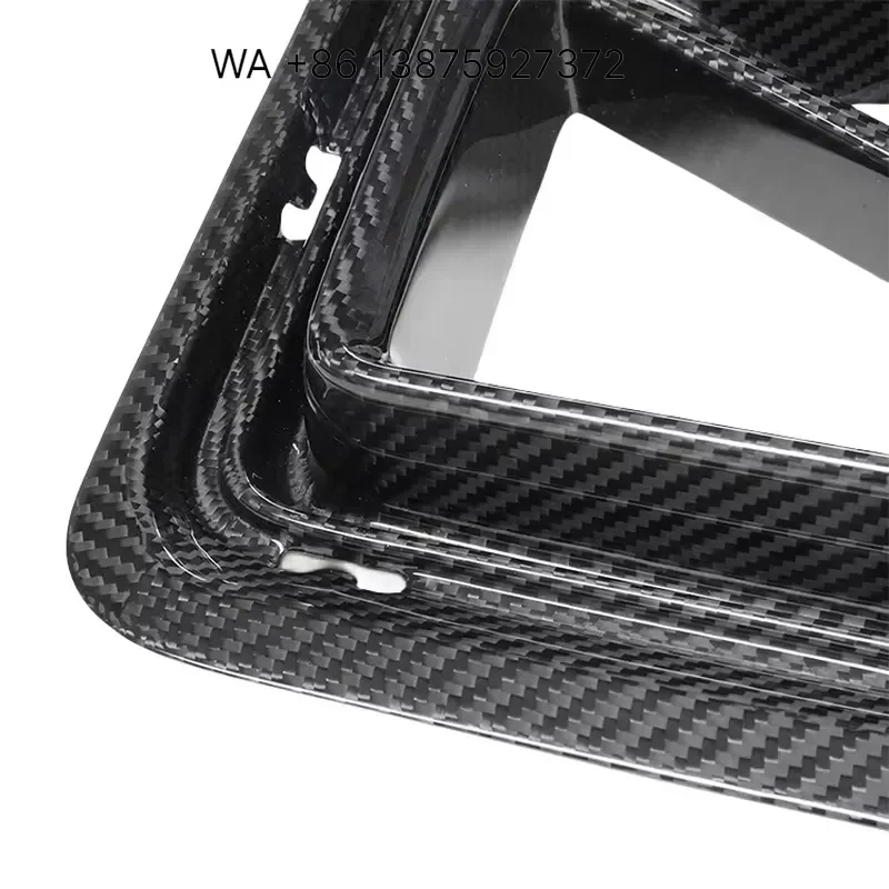 Wmwmnu Carbon Fiber Front Bumper Grille Cover Center Air Intake Duct Vent for M2 G87 2018 New 100 Percent Fitment