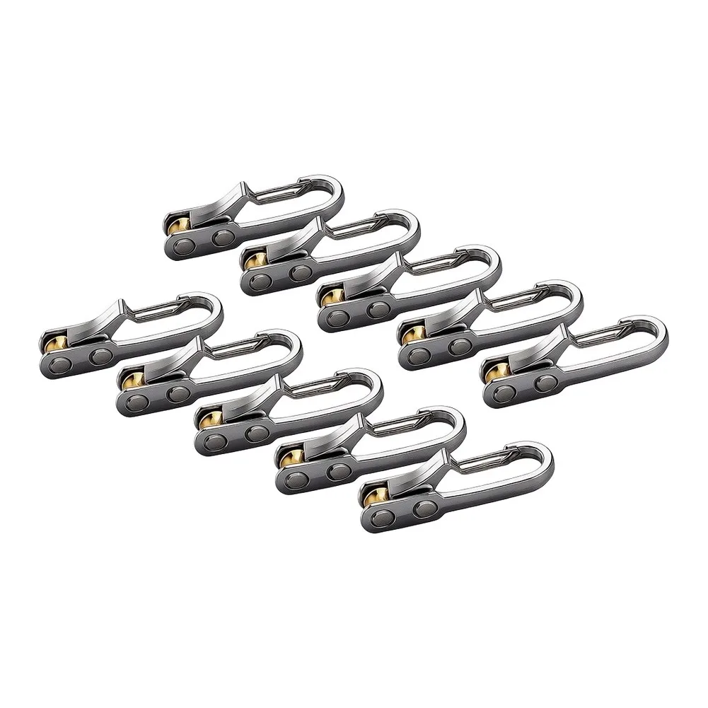 Cord Tightener Pull System Black Alloy Steel Hook Fastener Duty 4000kg Load For Truck Bed Furniture Moving Tools