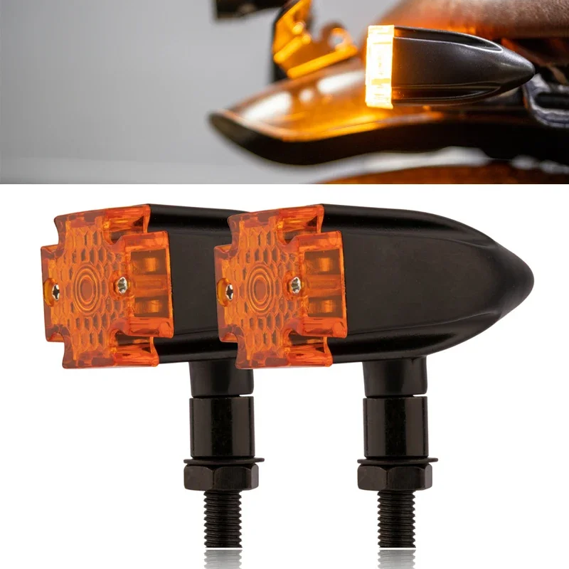 

Мотоциклетный мигающий мальтийский крест, 10 мм, металлические указатели поворота, янтарные индикаторы, универсальные для Harley Honda Cafe Racer