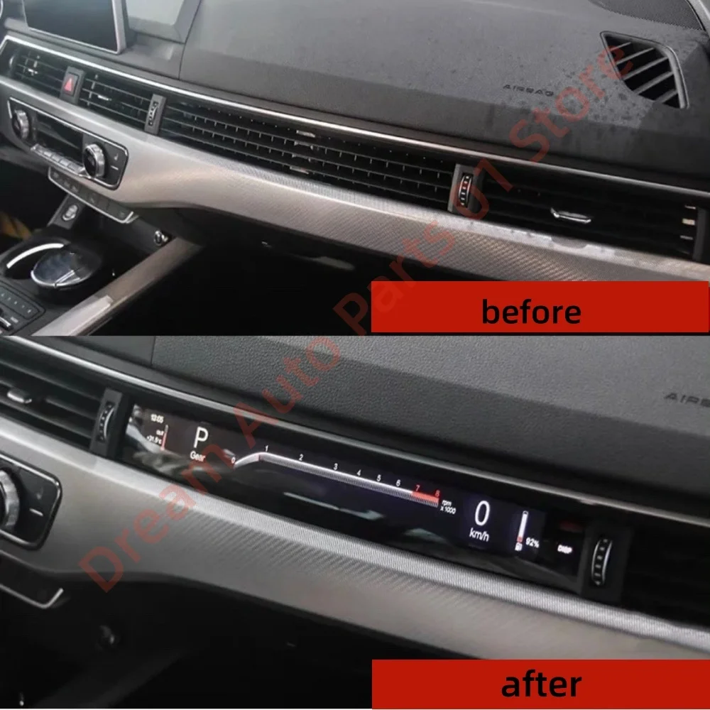 For Audi A4 S4 RS4 A5 S5 RS5 2016-2020 A6 A7 C8 Q7 Passenger LCD screen Dashboard Co-pilot LCD Display Instrument Auto parts new