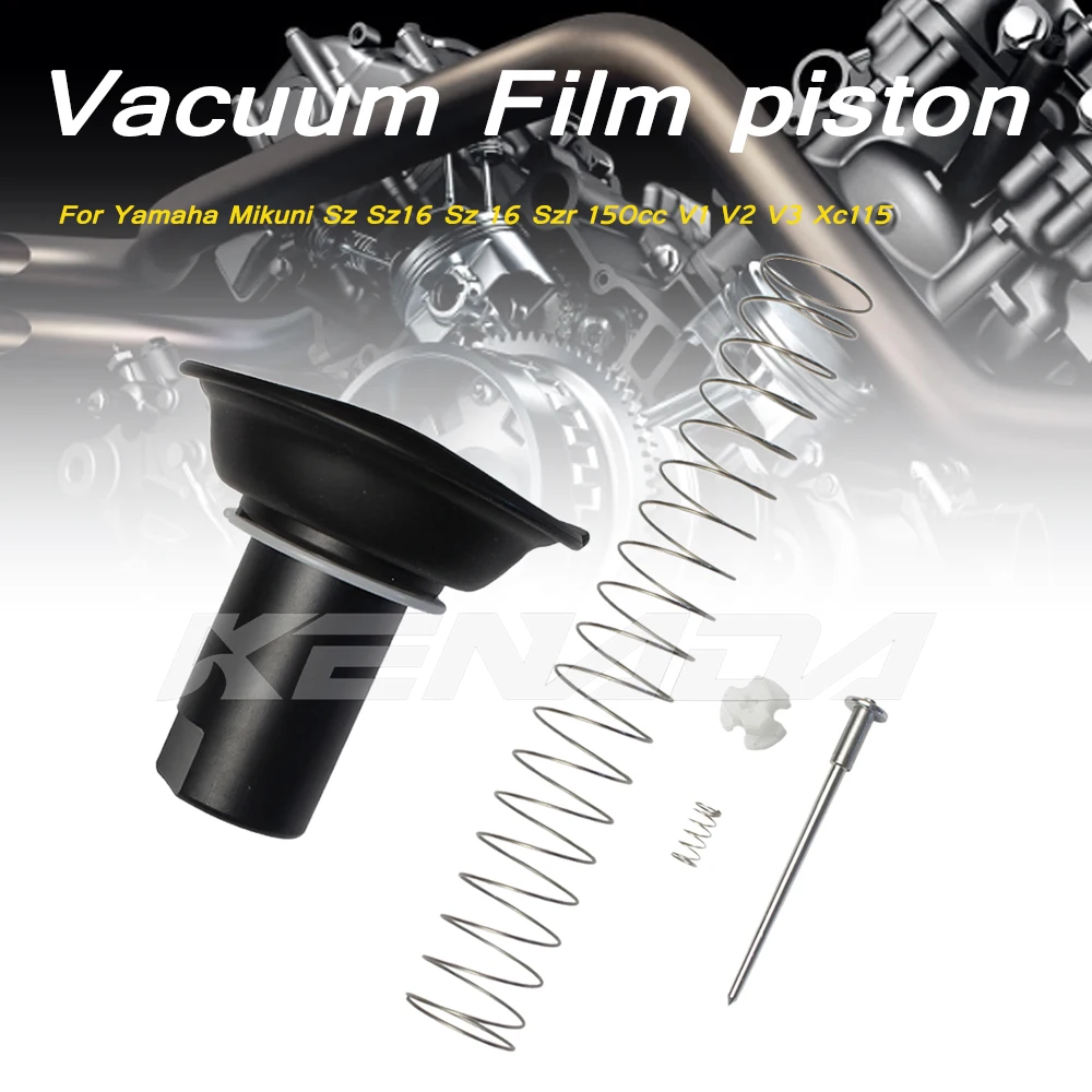 For Yamaha Mikuni Sz Sz16 Sz 16 Szr 150cc V1 V2 V3 Xc115 Carburetor Plunger Film Vacuum Needle