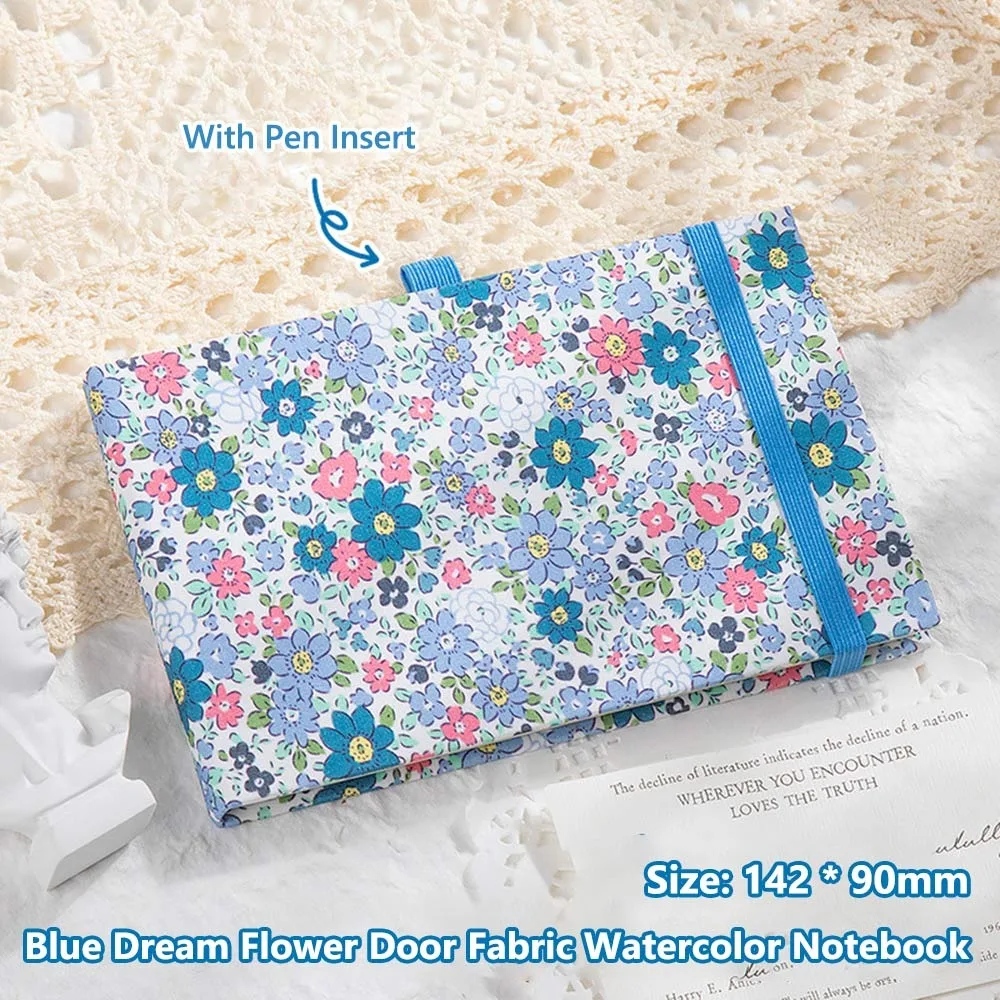 High Quality Mini Watercolor Painting Book Portable Thickened 300g Drawing Notebook Square Art Painting Notepad Travel