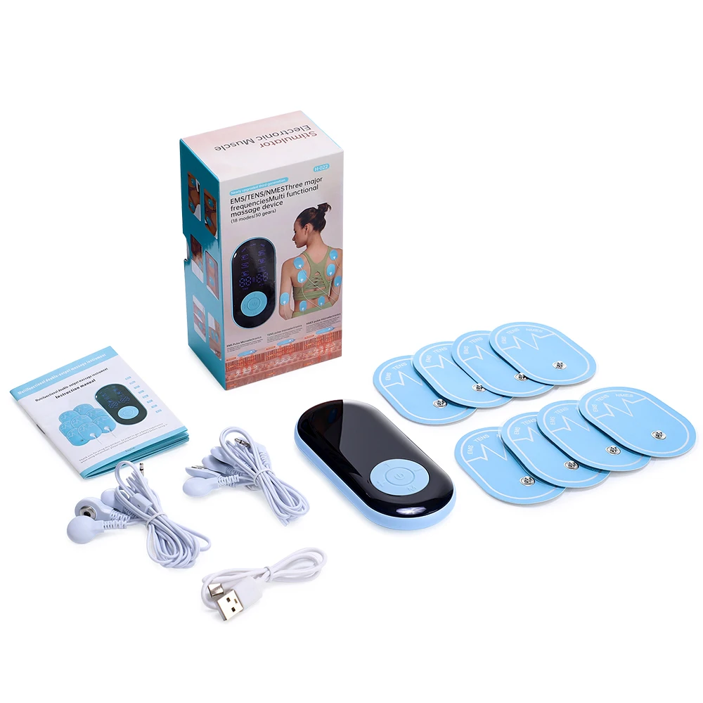 Electronic EMS NMES TENS Full Body Massager Muscle Stimulator with 18 Modes And 30 Intensity Levels for Relaxation And Slimming