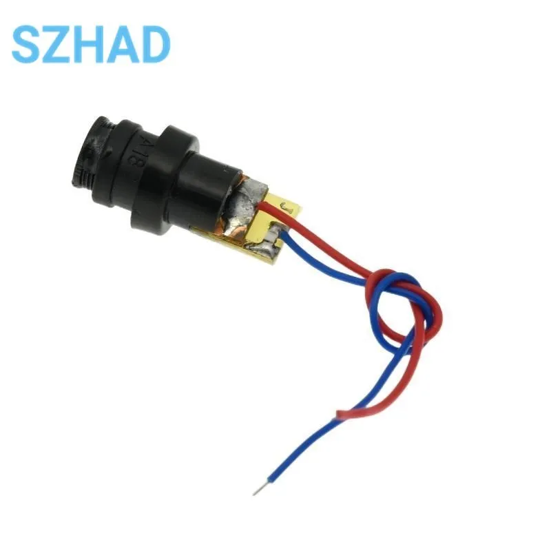 Laser Head Module DC 4.5V Laser Dot Diode Red Plastic Gyro Module For Arduino