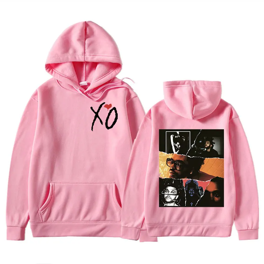 Rapper The Weeknd Graphic Hoodie After Hours Til Dawn Print Hooded Sweatshirts Men Women Hip Hop Vintage Pullovers Streetwear