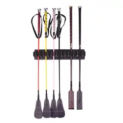 Stallen Paardrijden Zweep Rack Holder Equestrian Riding Horse Apparatuur Accessoires Houdt Tot 12 Zwepen Beugel Wandmontage