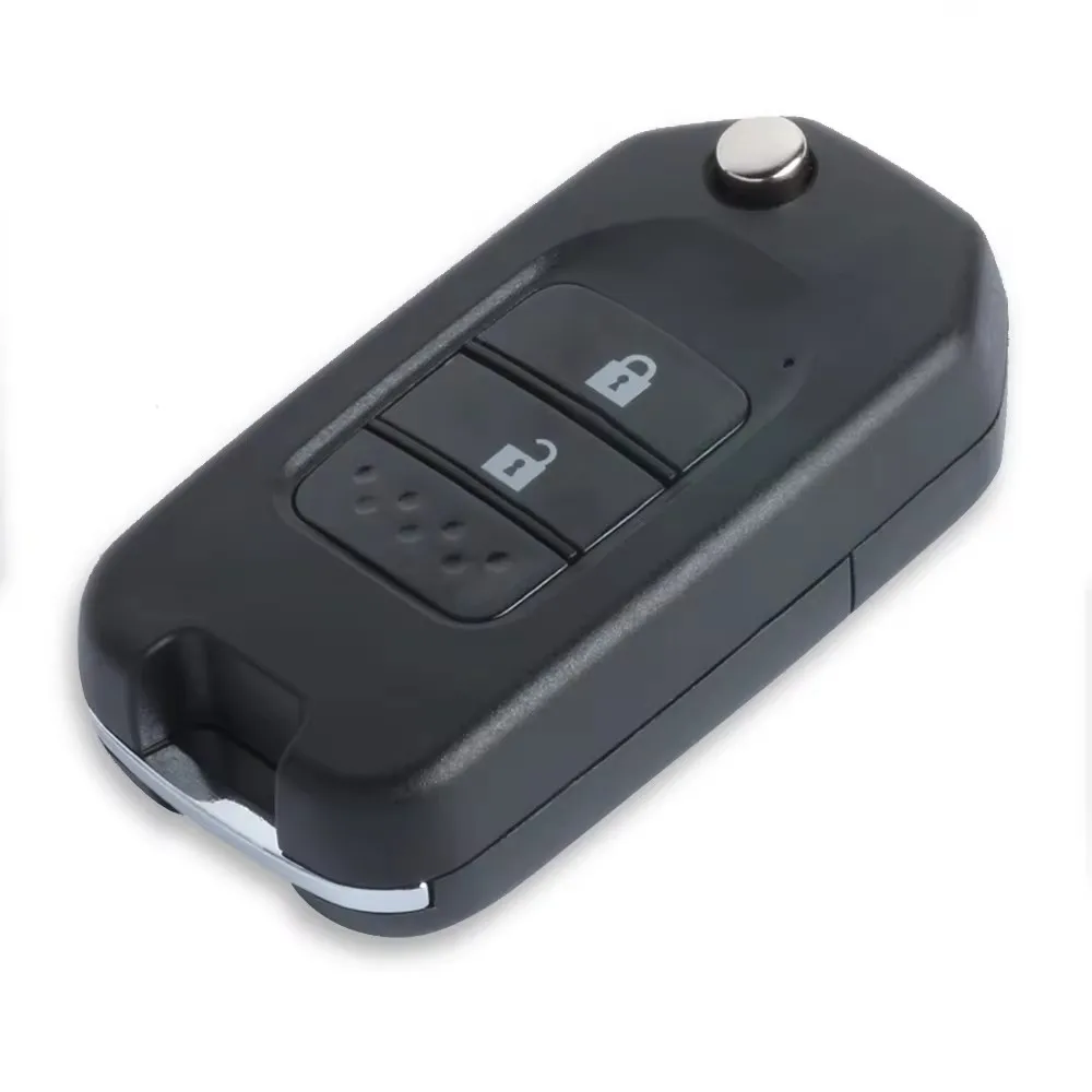 KEYECU 2 Buttons 313.8MHz ID46 Chip for Mitsubishi Outlander Pajero Airtreck L200 Auto Upgraded Flip Remote Key Fob G8D-560M-A