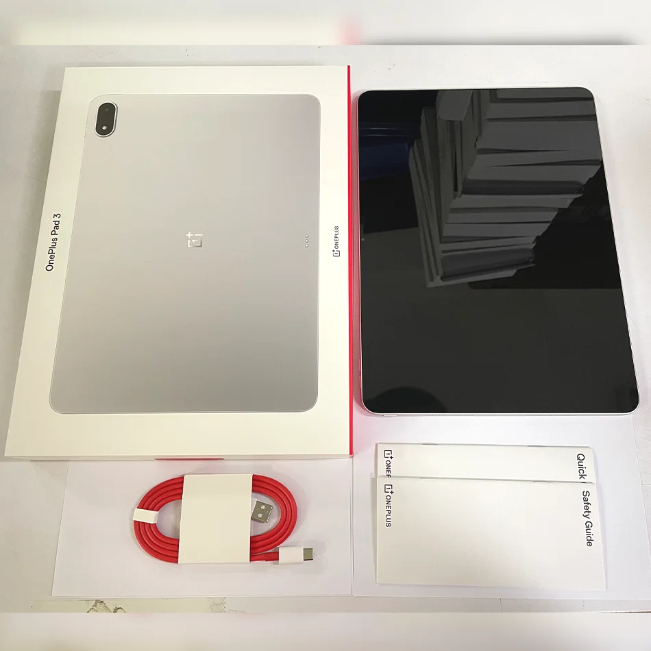 الأصلي OnePlus Pad 3 الإصدار العالمي Snapdragon 8 Elite 256GB 512GB 8 مكبرات الصوت 13.2 "3.4K 144 هرتز شاشة Wi-Fi 7 اللوحي