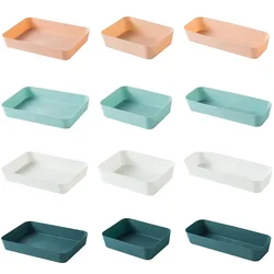 Plastic Storage Basket Drawer Partition Storage Box Kitchen Tableware Small Box Storage Box For Kitchen, Bedroom, Bathroom