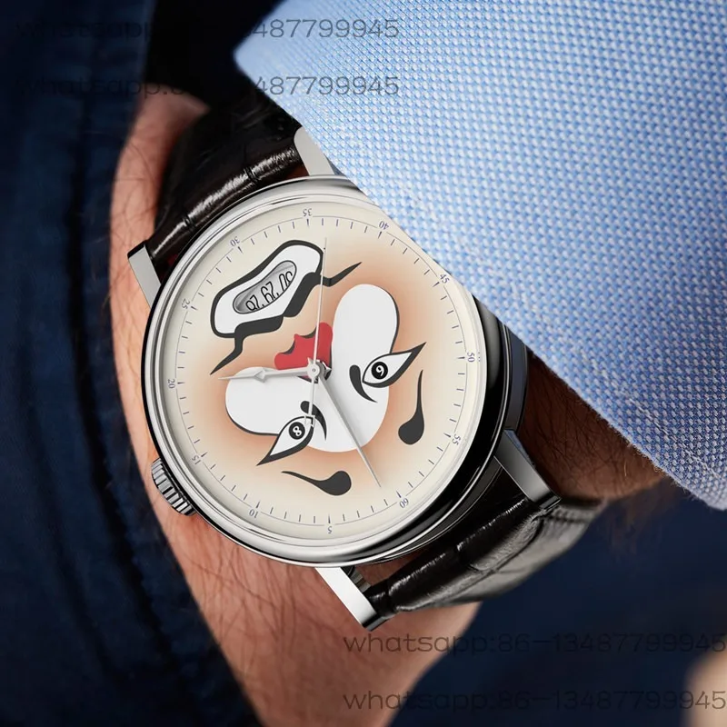4th Anniversary Limited Chinese Wind Harlequin Watch Men's Mechanical Watch Automatic Waterproof Men's Watch