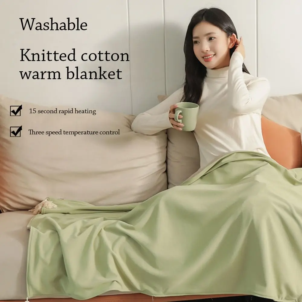 家庭用ウェアラブルusb電気加熱ブランケット洗えるポータブル加熱ラップブランケット暖かい衣類暖かいショール冬用
